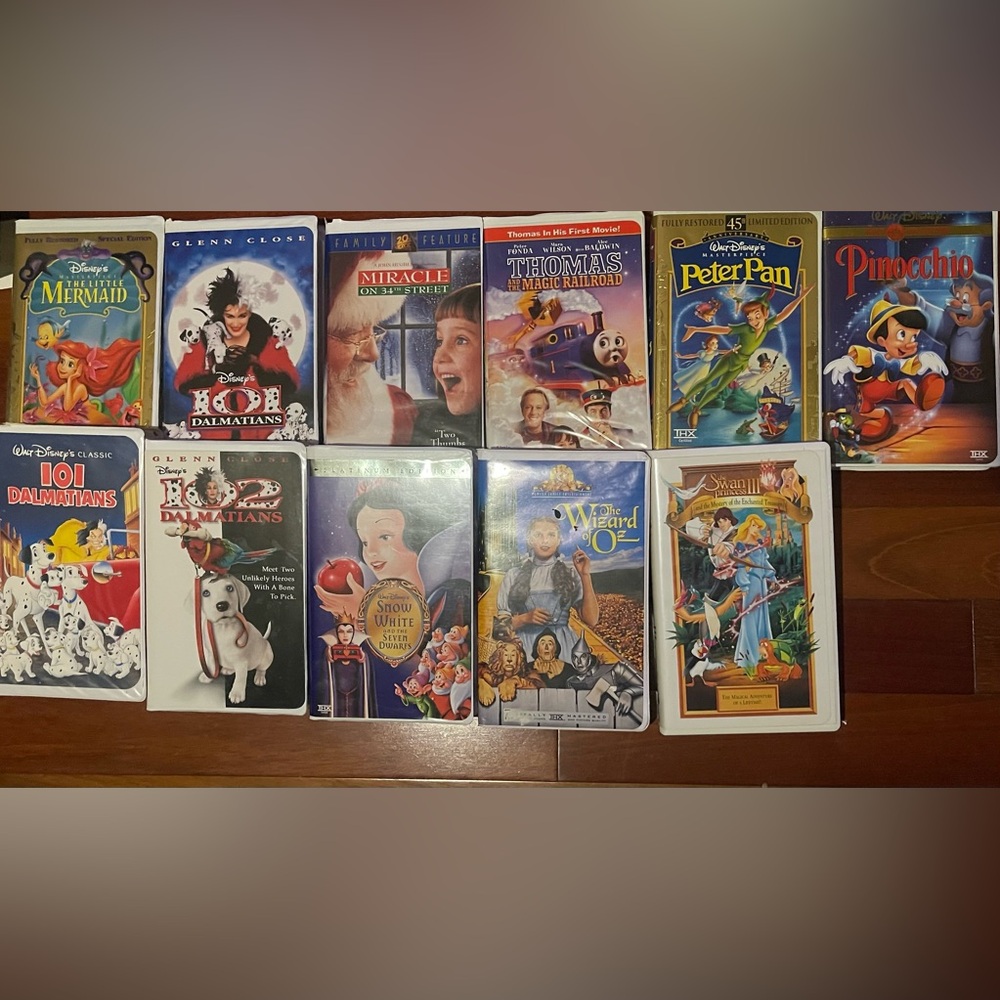 Disney and Family VHS Collection